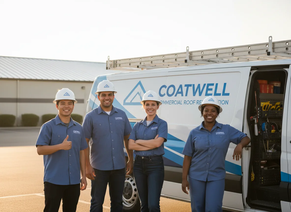 Commercial roof coating company in Weston, OH